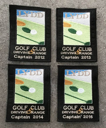 Golf club patches