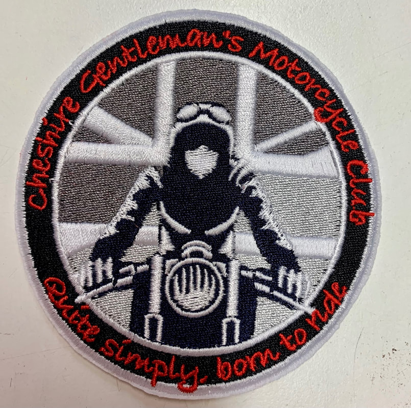 Cheshire Gentleman's Motorcycle club patch