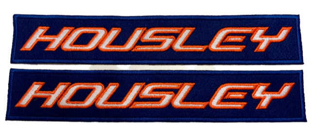 Embroidered Housley patches 