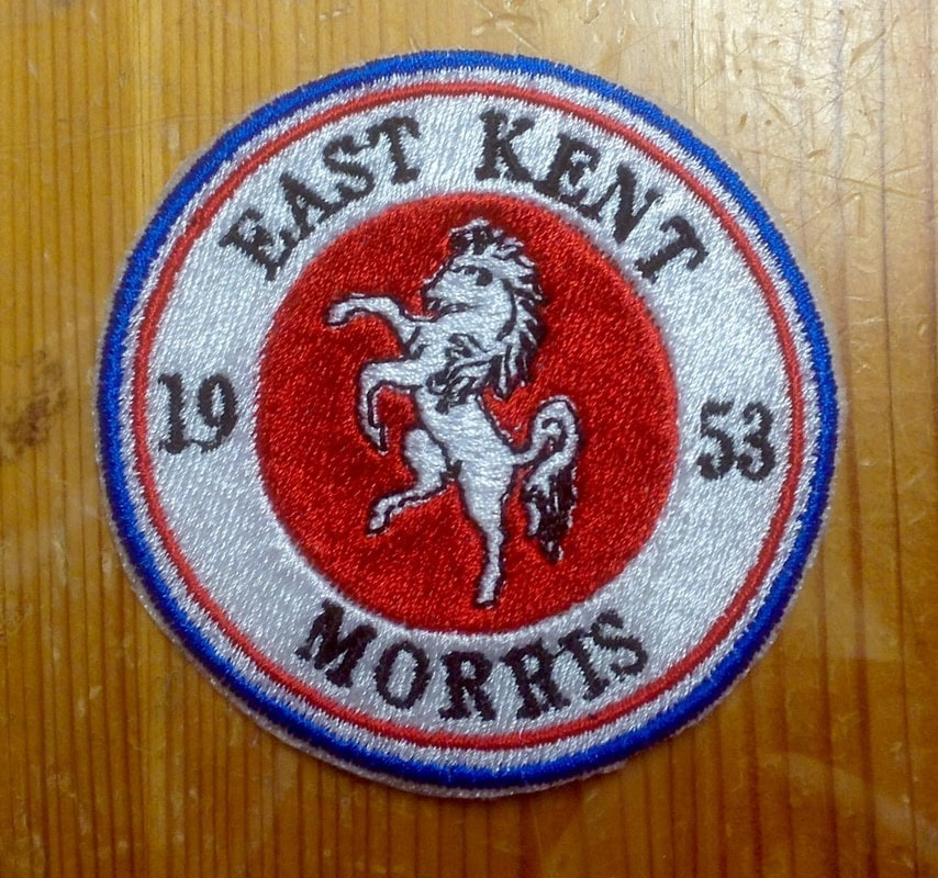 70mm patches for East Kent Morris Dancers