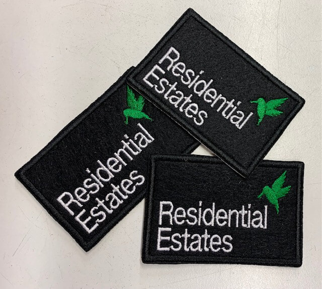 Residental estates badges